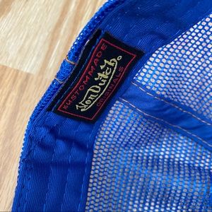 Von Dutch | Accessories | Von Dutch Nuderoyal Blue Velvet Mesh Trucker